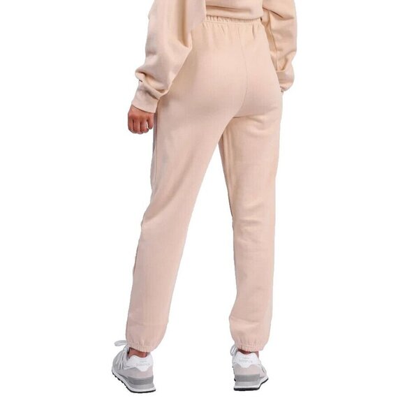 Brunette the Label Women's Size S/M Ivory Sand Best Friend High Rise Jogger Pant - Picture 3 of 8